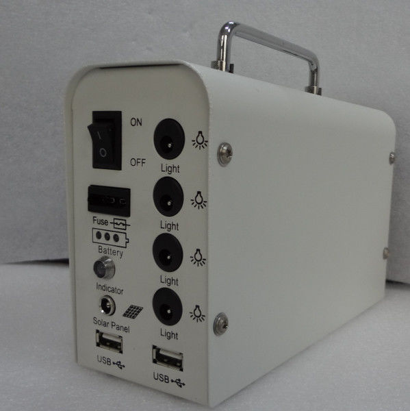 Light Weight Portable Solar Rechargeable Battery 12v 7ah For Home Lighting System