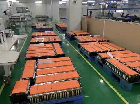 High Energy Density standarized 43.8V 128Ah NMC Battery For Electric Industrial Trucks